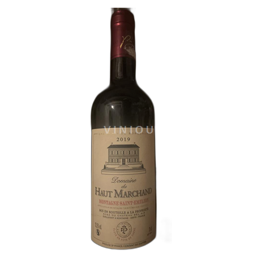 Loiren laakso Bourgueil Domaine Haut Marchand Montagne saint Emilion 2019