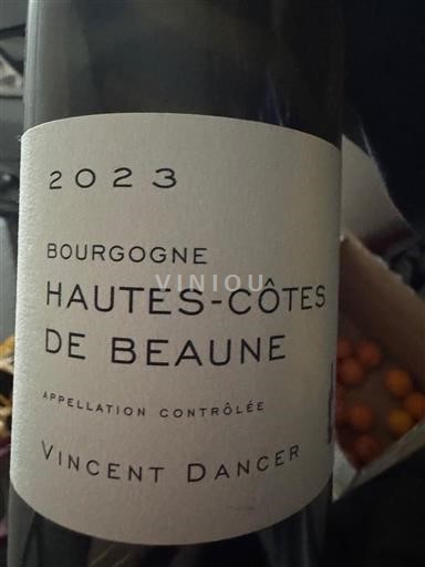 Burgundy Hautes-Côtes de Beaune Vincent Dancer 2023
