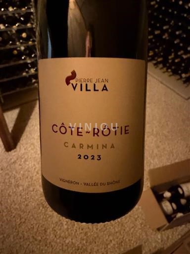 Rhône Valley Côte-Rôtie Pierre-Jean Villa Carmina 2023