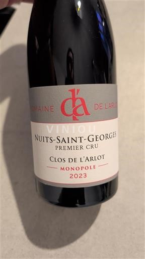 Borgogna Nuits-Saint-Georges Premier Cru Domaine L'Arlot Clos de l'Arlot Monopole 2023