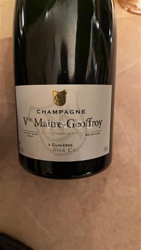 Champagne Sâm-panh Veuve Maître-Geoffroy Sélection Không niên vụ