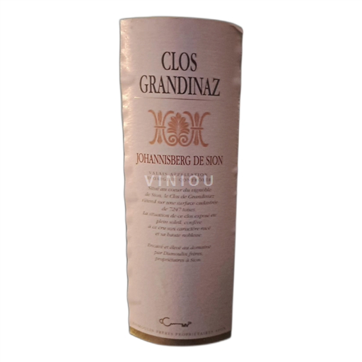 Valais Ikke specificeret Clos Grandinaz Johannisberg de Sion 2022