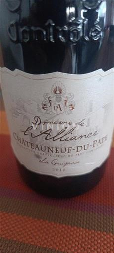 Thung lũng Rhône Châteauneuf-du-pape Domaine L'Alliance La Grangera 2016