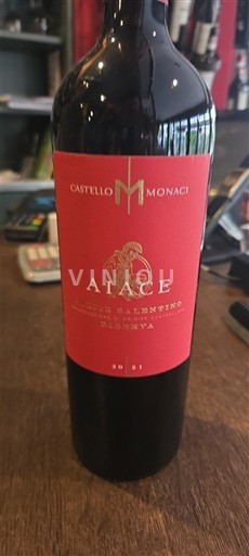 Apulia Wines Salice Salentino Castello Monaci Aiace 2021