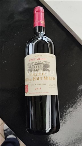 Bordeaux Haut-Médoc Château Haut-Moulin 2018