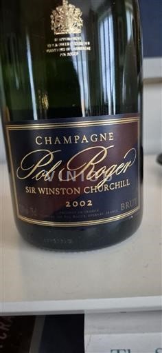 Champagne Champagner Pol Roger Sir Winston Churchill 2002