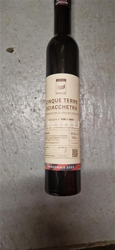 Liguria Cinque Terre Sciacchetrà Cantina Cinque Terre 2023