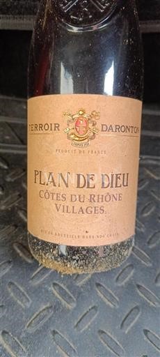 Rhônetal Nicht spezifiziert Terroir Daronton Plan de Dieu Ohne Jahrgang