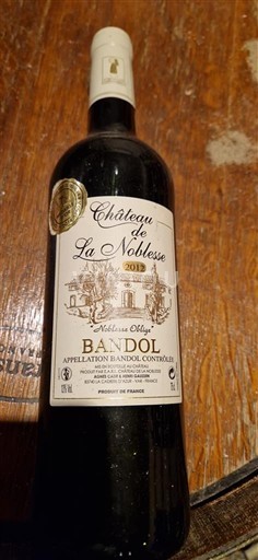 Provence Bandol Château La Noblesse 2012