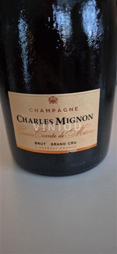 Šampanja Šampanjec Grand Cru Charles Mignon Comte de Marne Neleten.