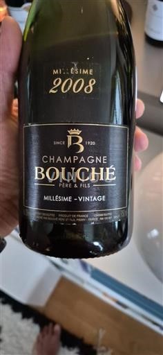 Champagne Bouché Père & Fils Millésime - Vintage 2008