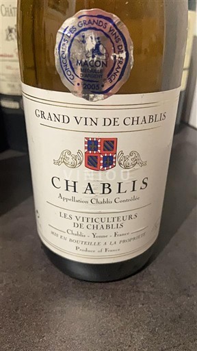 Burgundy Chablis Les Viticulteurs de Chablis 2003