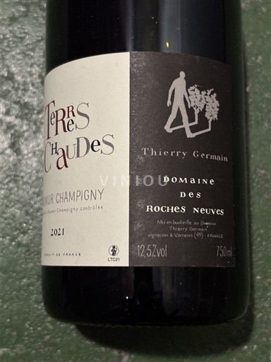 Thung lũng sông Loire Saumur-champigny Domaine des Roches Neuves Terres Chaudes 2021