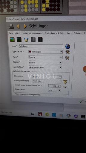 Alsace Pinot Noir Schillinger 2008