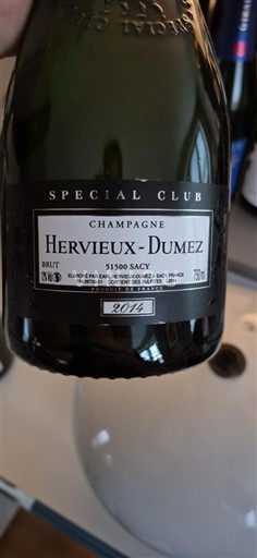 Champagne Hervieux-Dumez Special Club 2014