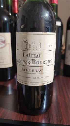 Südwestfrankreich Bergerac Château Lagorce-Bourbon 1988