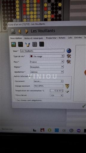Beaujolais Juliénas Les Vouillants 1993