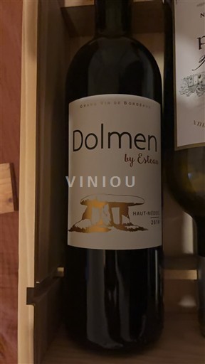 Bordeaux Haut-Médoc Château Estieu Dolmen 2018