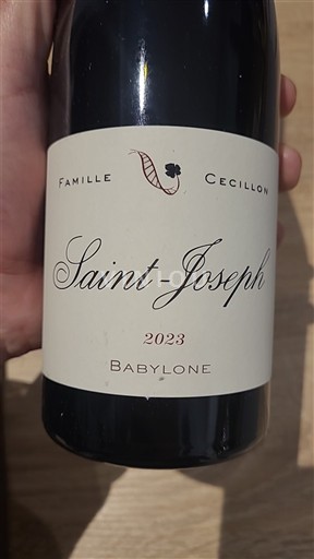 Údolí Rhôny Saint-Joseph Famille Cecillon Babylone 2023