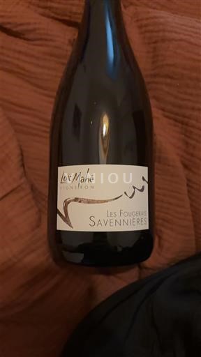 Vallée de la Loire Savennières Luc Mahé Les Fougères 2019