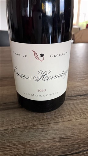 Údolí Rhôny Crozes-Hermitage Famille Cecillon Les Marguerites 2023