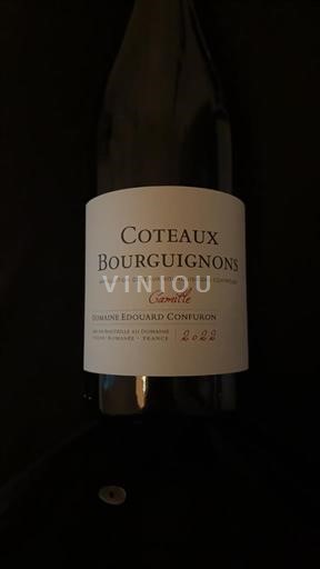 Bourgogne Coteaux bourguignons Domaine Edouard Confuron Gavotte 2022