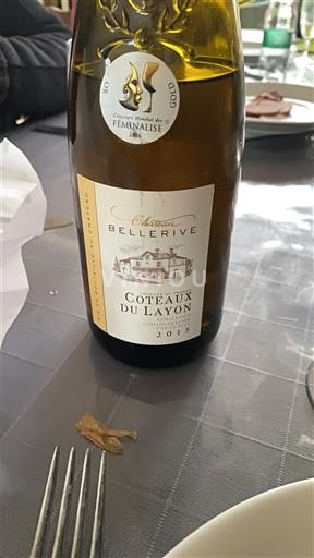 Vallée de la Loire Coteaux-du-layon Château Bellerive 2015