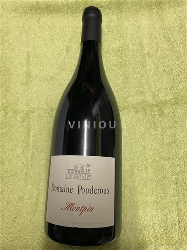 Roussillon Maury sec Domaine Pouderoux Montpin 2018