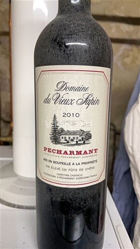 Sudoeste Pécharmant Domaine Vieux Sapin 2010