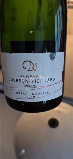 Champagne Champagner Dourdon-Vieillard Instant Meunier 2019