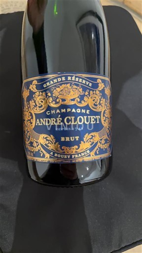 Šampanja Šampanjec André Clouet Grande Réserve Neleten.