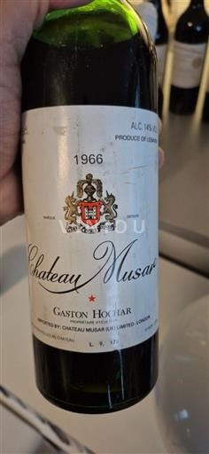 Bekaa Non specificato Château Musar 1966