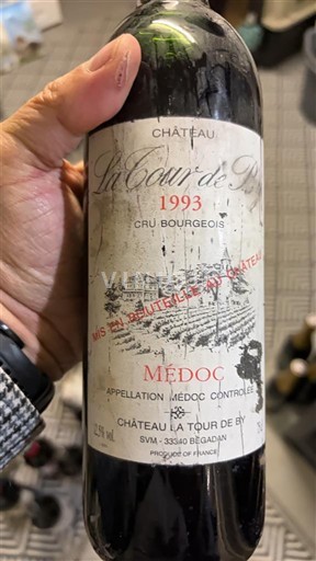 Burdeos Médoc Cru Bourgeois Château La Tour de By 1993
