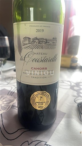 South West Cahors Château La Coustarelle Tradition 2019
