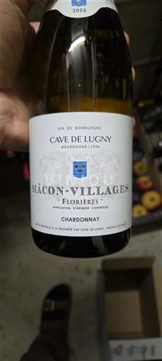 Bourgogne Mâcon và Mâcon-villages Cave de Lugny FLOURIERES 2023