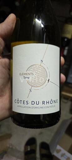 Thung lũng Rhône Côtes-du-rhône Éléments Terra 2022