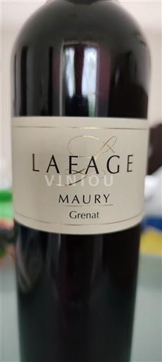Roussillon Maury Lafage Grenat 2022