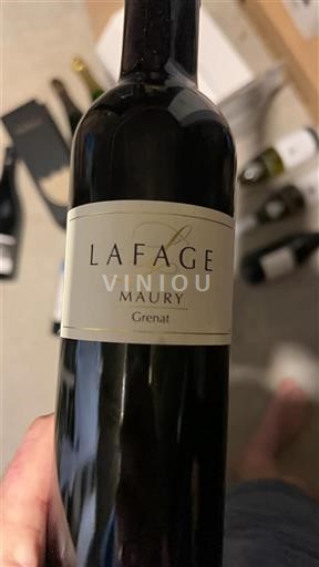 Roussillon Maury Lafage Grenat 2022