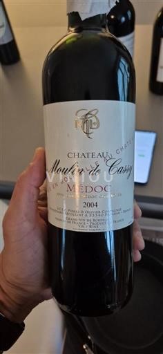 Bordeaux Médoc Château Moulin de Cassy 2004