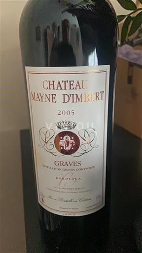 Bordeaux Graves Château Mayne Imbert 2005