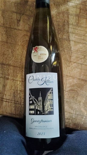 Alsasko Gewürztraminer Charles Ktllner 2023