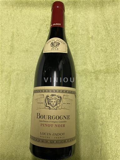 Bourgondië Bourgogne Louis Jadot Pinot Noir 2018