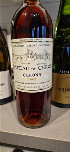 Bordeaux Cérons Château Cérons 1997