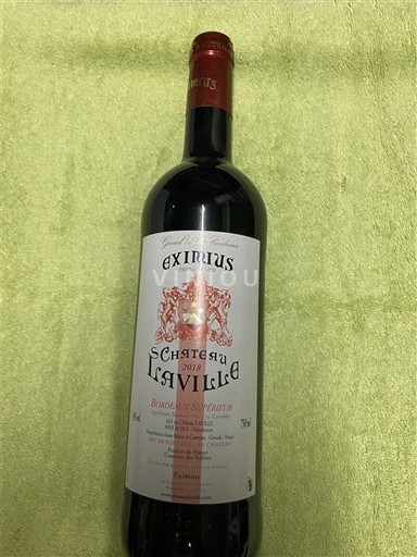 Bordeaux Bordeaux Supérieur Château Laville Eximius 2018