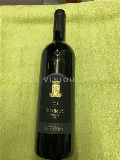 Toscana Castello Banfi Summus 2018