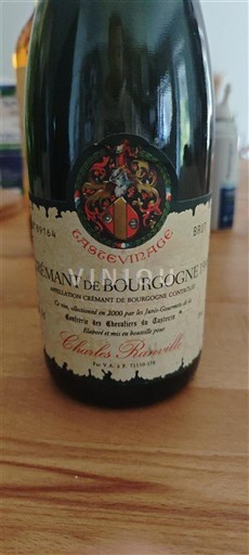 Burgund Crémant de Bourgogne Charles Ravaut Caveau Vinage 2000