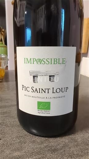 Langvedok Pic-saint-loup Impassible 2023