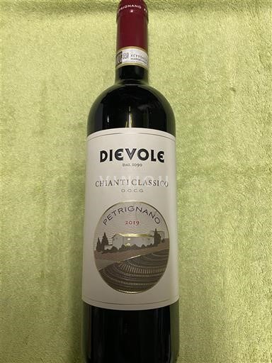 Toskana Chianti Classico Dievole Petrignano 2019