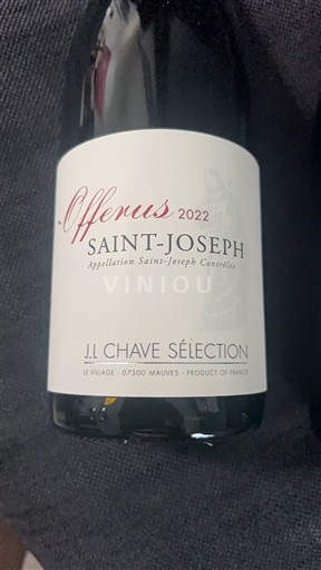 Rona dolina Saint-Joseph J.L. Chave Sélection Offerus 2022