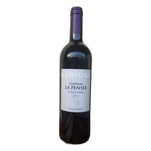 Vin Rouge sec Château La Pensée 2013 France Bordeaux Lalande-de-pomerol AOC